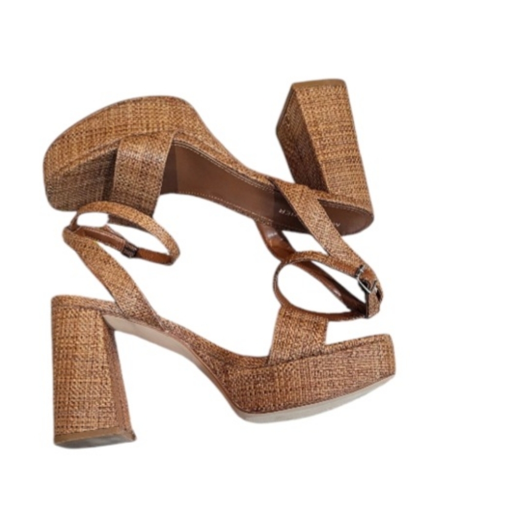 Marc Fisher Sadel Platform Sandal NWB sz 9.5 - Picture 9 of 11